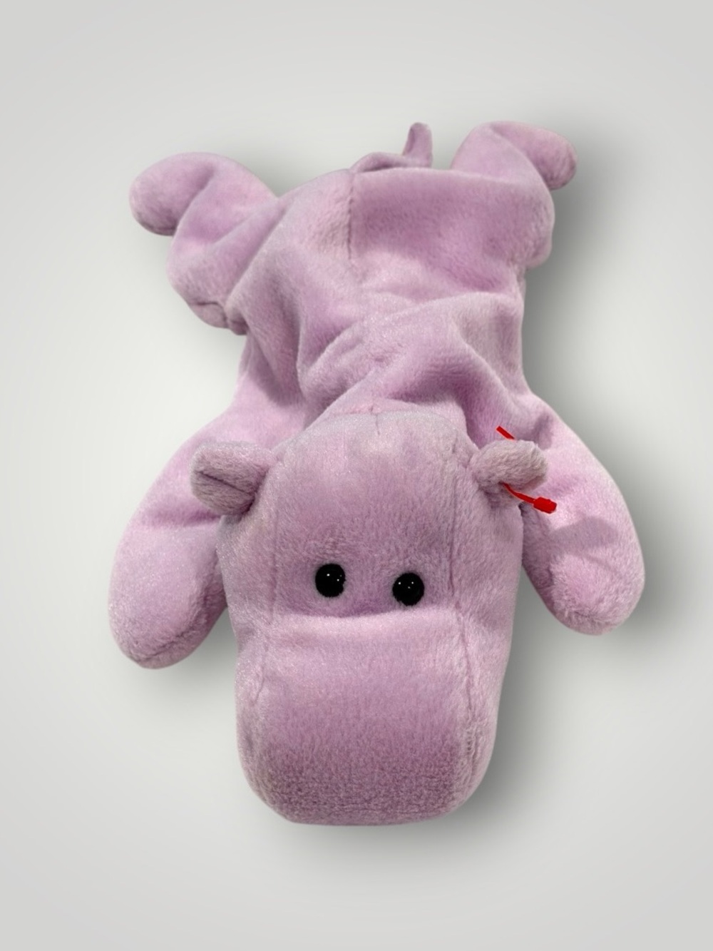 🎁4/$25🎁 Happy Retired Beanie Baby Hippo Vintage